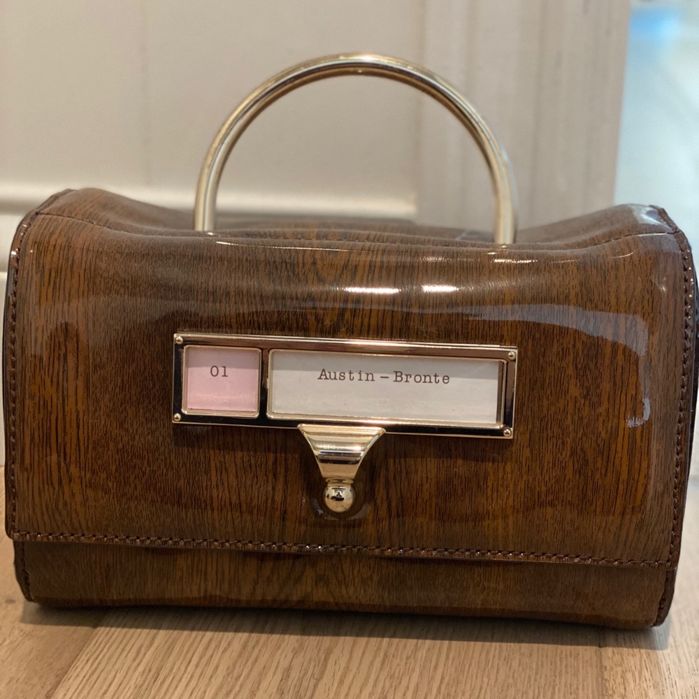 Rare Kate Spade Austin Bronte Card Catalogue Bag
